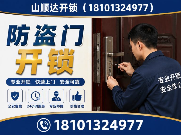 石景山区防盗门开锁展示图